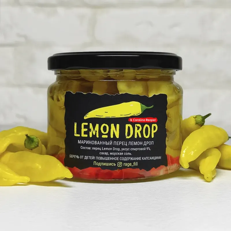 Lemon Drop + Carolina Reaper